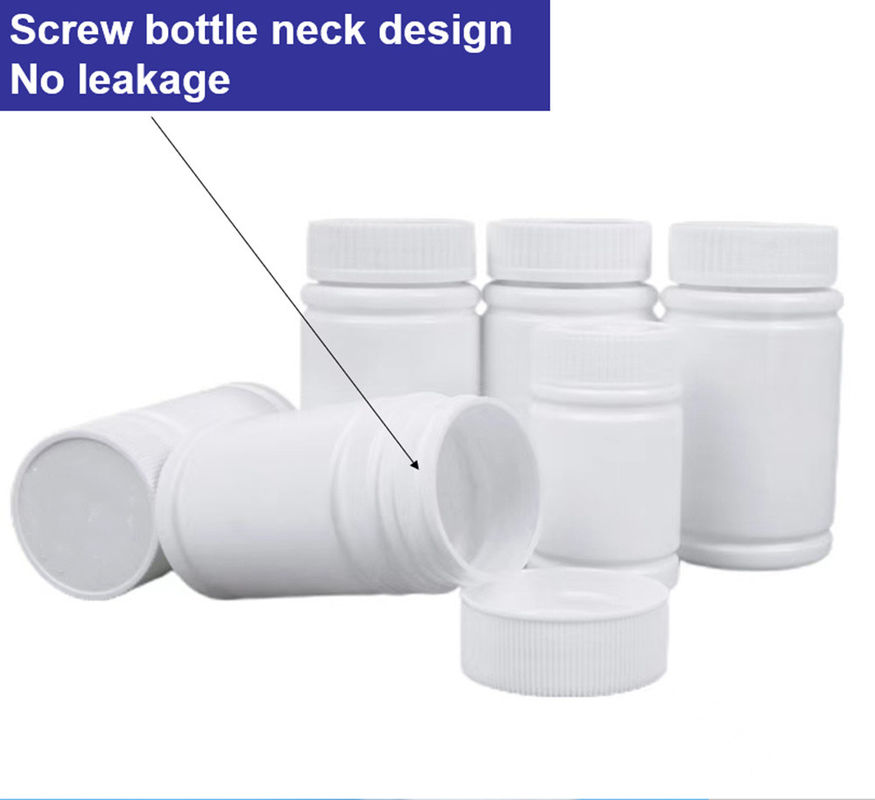 30 ml 50 ml 100 ml Biały PE Pustka Kapsułka witaminowa Plastikowa Suplement Tabletka Medycyna Kapsułka Tabletki Butelki