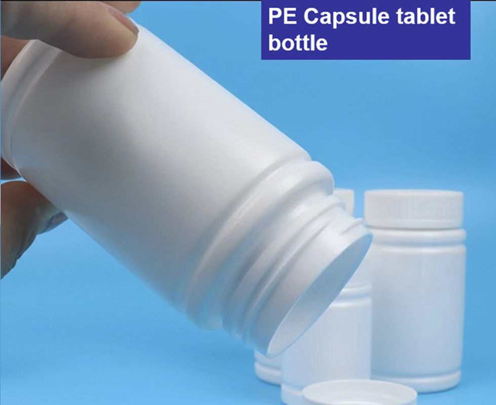 30 ml 50 ml 100 ml Biały PE Pustka Kapsułka witaminowa Plastikowa Suplement Tabletka Medycyna Kapsułka Tabletki Butelki
