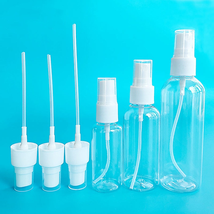 30ml 50ml 60ml 100ml 120ml 250ml puste kosmetyki dla zwierząt domowych Perfumy z plastikowej mgły Spray Flask Mini Plastic PET Spray Flask