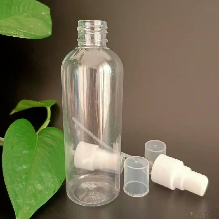 30 ml 60 ml 100 ml powtórnie wypełniający się alkohol przezroczyste przezroczyste Pustkie plastikowe butelki do oprysku PET butelka do oprysku z spryskarzem do cienkiej mgły