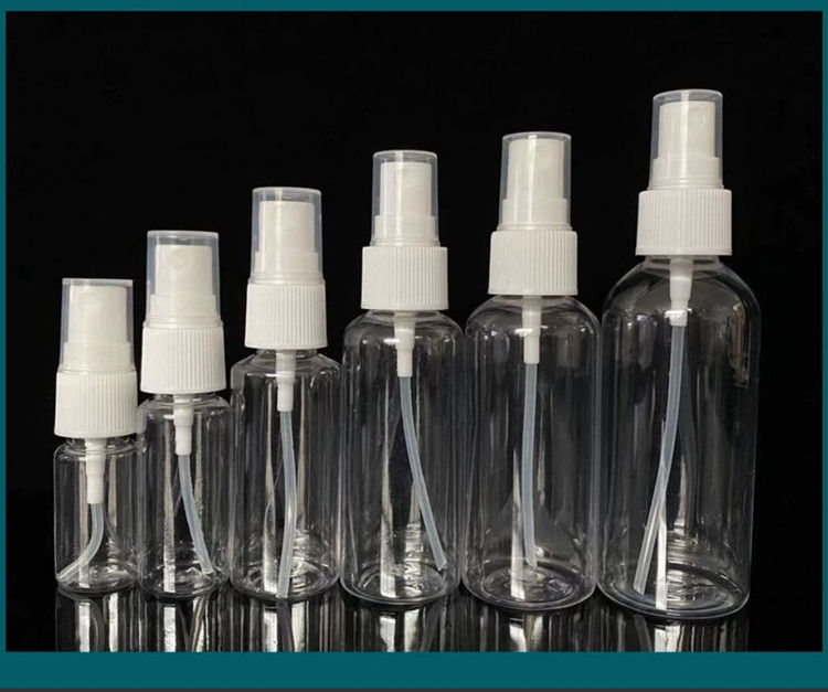 Wypełnione puste, białe, przejrzyste, tanie, puste, przejrzyste, 1 oz, 50 ml, 100 ml, 120 ml, kosmetyczne butelki PET z plastiku