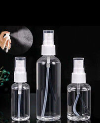 Wypełnione puste, białe, przejrzyste, tanie, puste, przejrzyste, 1 oz, 50 ml, 100 ml, 120 ml, kosmetyczne butelki PET z plastiku