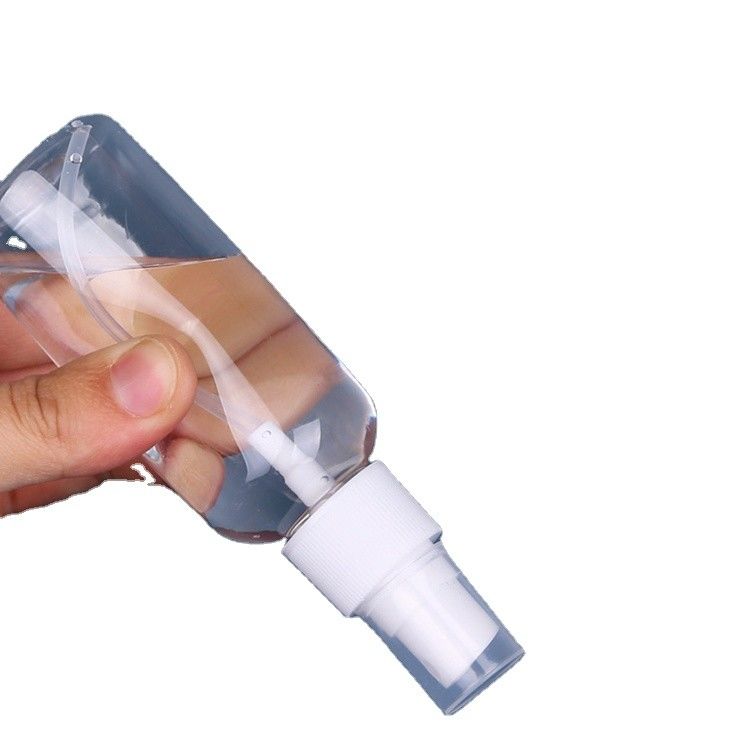 50 ml 60 ml 100 ml PET plastikowy spray cienka mgła, dezynfektor perfumy, alkohol, przenośne plastikowe butelki kosmetyczne z opryskiwaczem