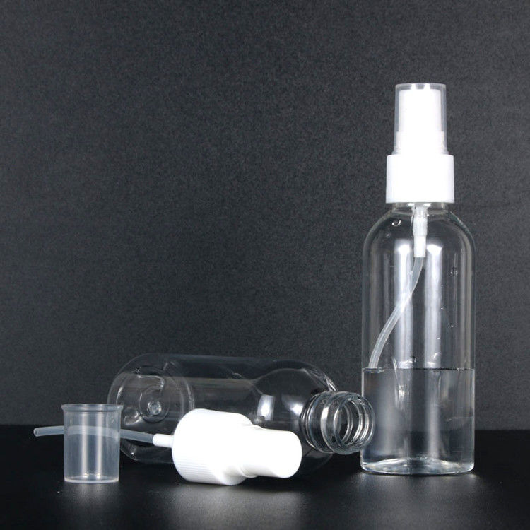 50 ml 60 ml 100 ml PET plastikowy spray cienka mgła, dezynfektor perfumy, alkohol, przenośne plastikowe butelki kosmetyczne z opryskiwaczem
