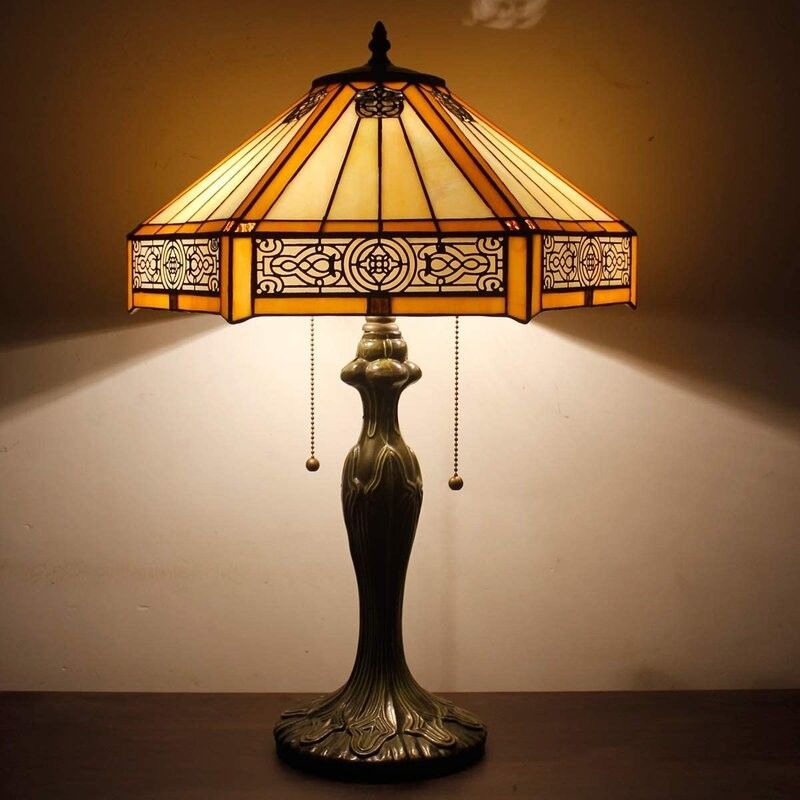Heksagon 30cm 40cm Hotel Luksusowa Lampa Stołowa Bar Pokój Domowy Pokój Sypialny Dłoń LED Szklana Lampa Stołowa
