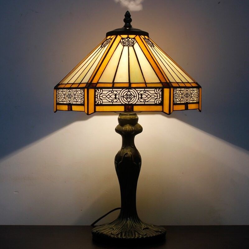 Europejski 30cm Hotel Vintage Lampy stołowe Bar Pokój spać Salon Pokój sypialny Hotel Ręcznie wykonana LED Szklana Lampa stołowa