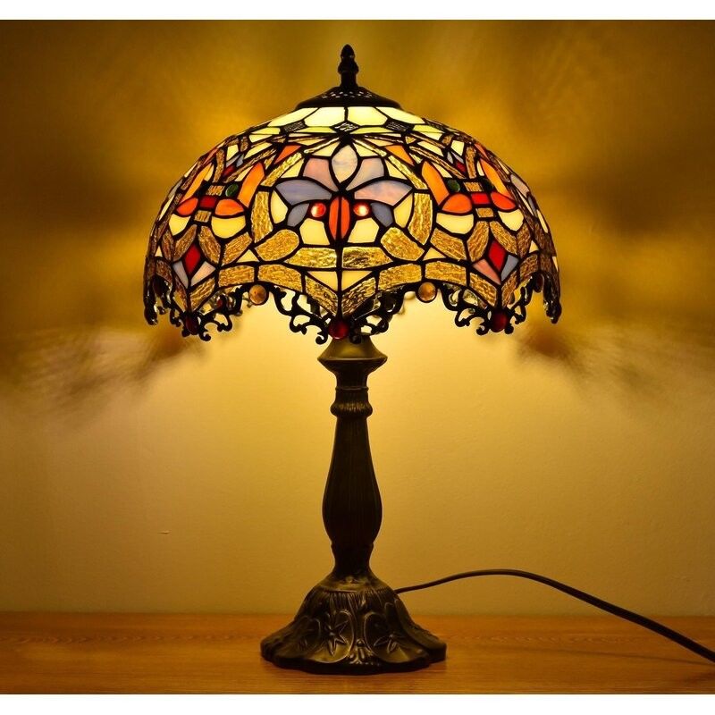30cm 40cm Ręcznie wykonana Księżycowa Żelazna Lampa Stołowa Światło do czytania Luksusowa Lampa Stołowa Szklana
