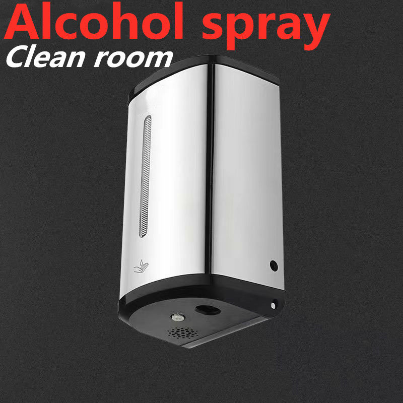 Pokój czysty łazienka myj ręce bez dotyku Stal nierdzewna 304 Automatyczny 800 ml Sensor Mydło Spray Alkohol Sterylizator do rąk