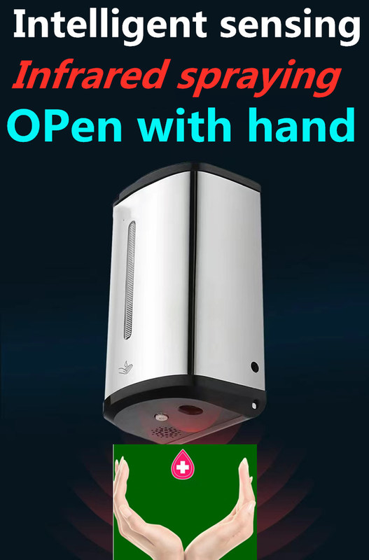 Czyste pomieszczenie Biuro Hotel Fabryka farmaceutyczna Automatyczny mydło ręcznie wolne ze stali nierdzewnej 304 Automatyczny sterylizator ręczny