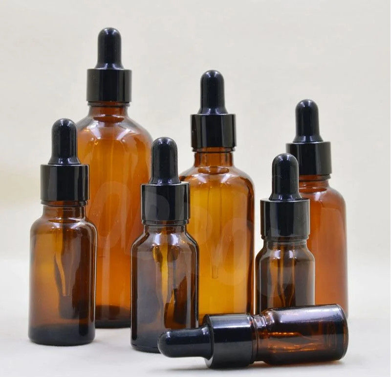 Gorąca sprzedaż 5ml 10ml 15ml 30ml 50ml Balsztynowy Serum Oleju Esencjalnego Butelki Szklane Butelki